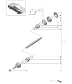 Rear Axle 991 (911) MK2 2016-2018