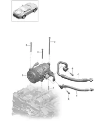 Compressore / Aria condizionata (PR:573) 991 GT3 2018>>