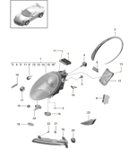 Electrical equipment 991 (911) MK2 2016-2019
