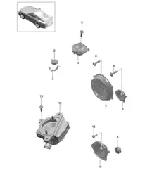 Loudspeaker 991 R/GT3/RS 2014-17