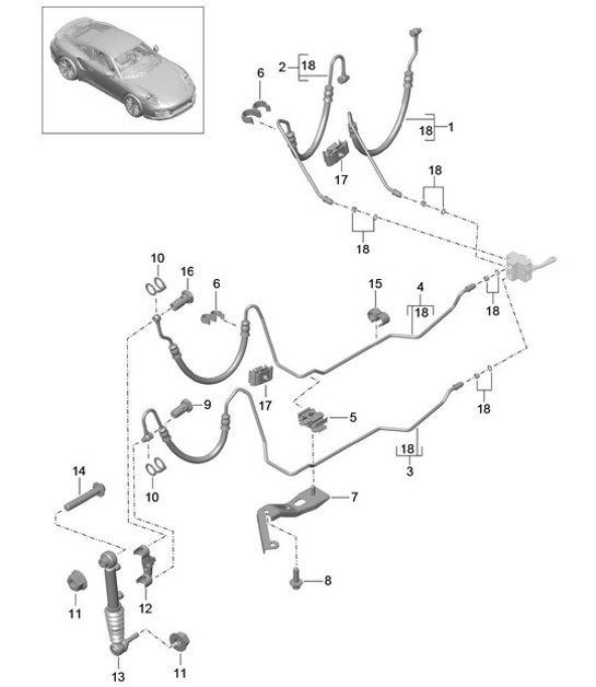 Diagram 402-050 Porsche Macan (95B) MK2 2019-2021 