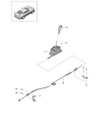 Hand Lever System, Pedal Cluster  991 (911) MK2 2016-2019