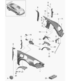 Body 991 (911) MK1 2012-2016