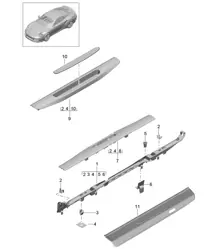 Modanature / Sottoporta 991 Turbo / GT2 RS 2017>>