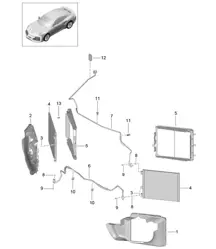 Circuito frigorifero, Anteriore - 2a GEN. -991Turbo 2017>>