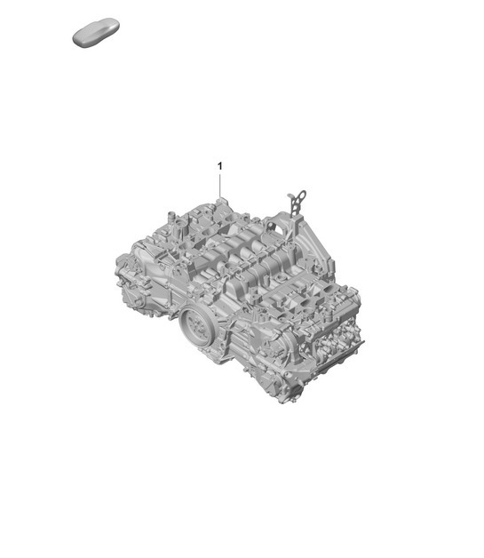 Diagram 101-050 Porsche 992 (911) MK1 2019-2024 Engine