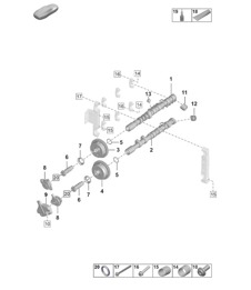 Nockenwelle / Nockenwelleneinstellung 992.1 Carrera 2019 - 2024