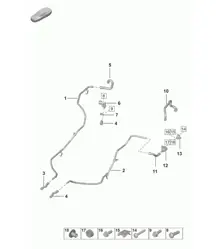 Sistema de refrigeración por refrigerante / Calefacción 992.1 Carrera 2019 - 2024
