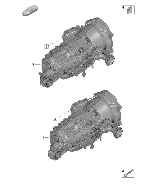 Diagram 301-000 Porsche 992 (911) MK1 2019-2024 Transmission