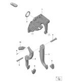 Hand Lever System, Pedal Cluster  992 (911) MK1 2019-2024