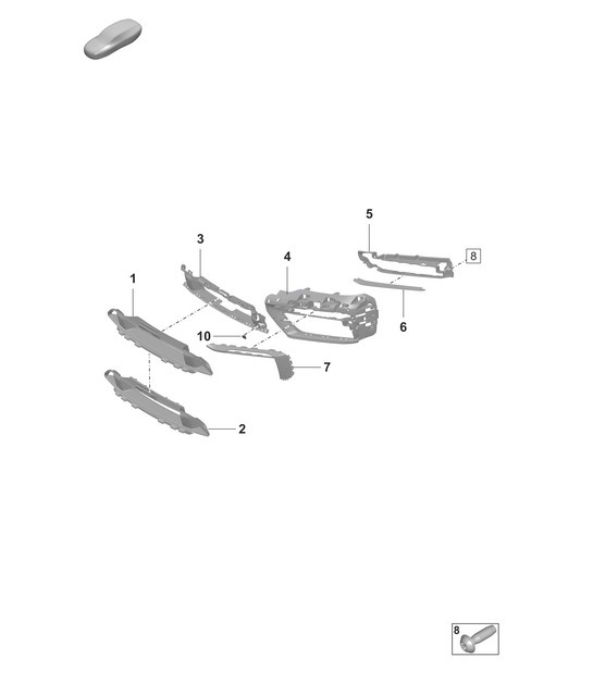 Diagram 802-110 Porsche Cayman 718C (982C) 2017>> Body