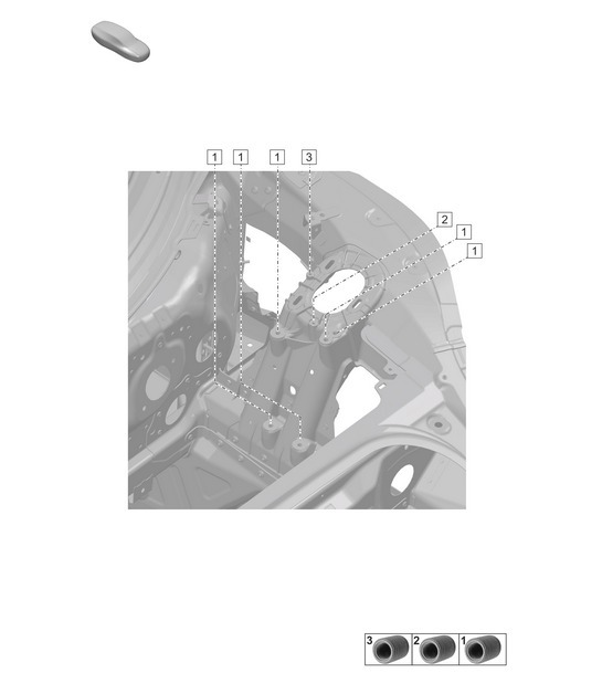Diagram 806-700 Porsche 992 (911) MK1 2019-2024 Body