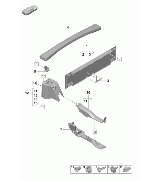 Diagram 807-310 Porsche 992 (911) MK1 2019-2024 Body