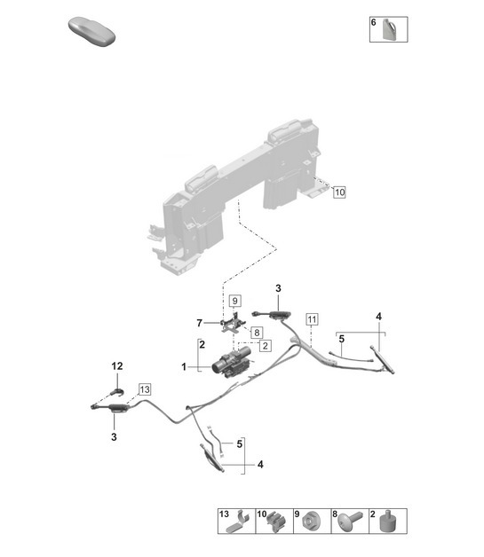 Diagram 811-450 Porsche Macan (95B) MK1 (2014-2018) Body