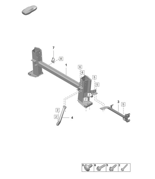 Diagram 811-560 Porsche Macan (95B) MK1 (2014-2018) Body