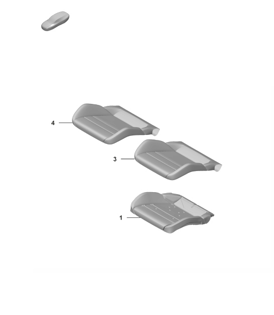 Diagram 817-425 Porsche 968 (1992-1995) Body