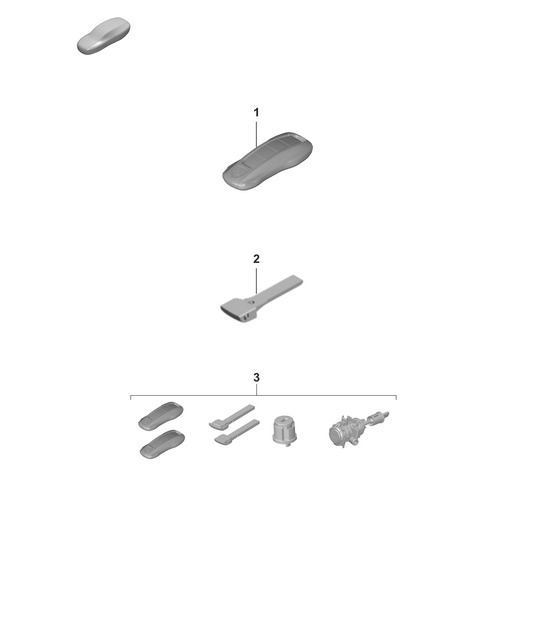 Diagram 898-000 Porsche 968 (1992-1995) Body