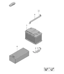 Batterie 992.1 Carrera 2019 - 2024