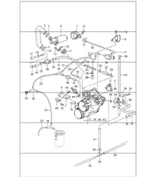 corpo farfallato 993 TURBO 1994-98