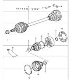 Front Axle, Steering  993 (911) (1994-1998)