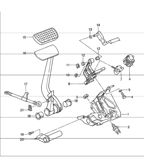 Hand Lever System, Pedal Cluster  993 (911) (1994-1998)