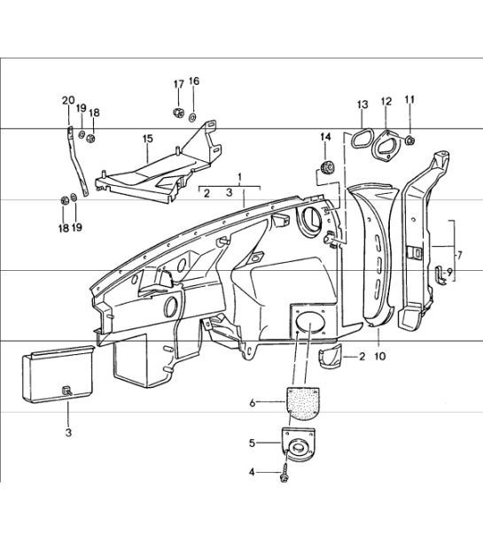 wheel housing front 993 1994-98