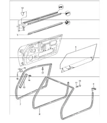 Dichtung Türen 993 1994-98