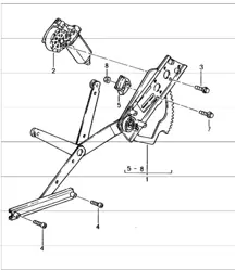 power windows electric 993 1994-98