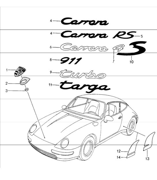 film insignes et garde pierre 993 1994-98