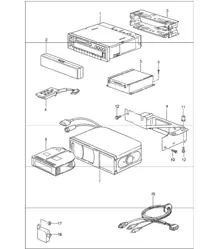 radio booster 993 TURBO F 99TS3 71090>> 1996 ONWARDS