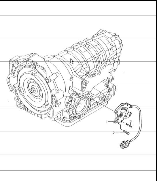 tiptronic selector switch 996 CARRERA 2/4 (M338/M339) A96.00/30  UPTO 2001