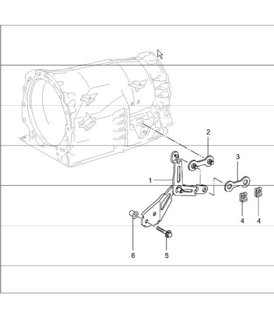 Diagram 320-06 Porsche Cayman 987C/981C (2005-2016) Transmission