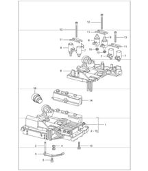 tiptronic switch unit, solenoid valve, pressure regulator 996 CARRERA 2/4 (M338/M339)  A96.10/35  2002 ONWARDS
