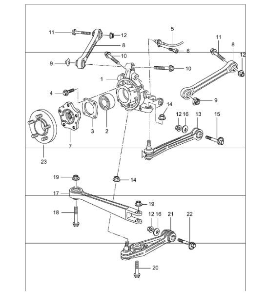 Diagram 501-00 Porsche Taycan (9J1) MK2 2024>> 