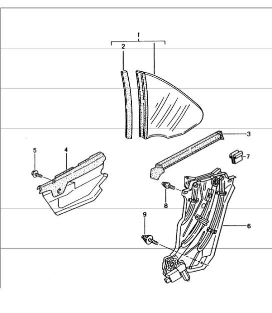 Diagram 805-05 Porsche 993 (911) C2S 1994-97 Carrocería