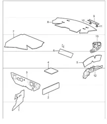 body sound proofing - 1 - for 996 CABRIO 1998-05