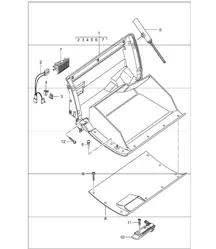 glove compartment 996 2002 ONWARDS