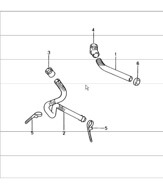water drain tube, mount, sound absorber, heater, air conditioner 996 1998-05
