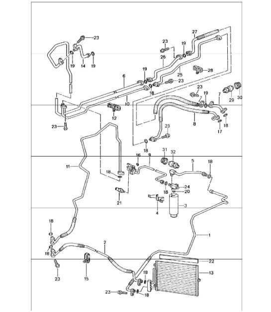 Diagram 813-25 Porsche Taycan 4S 