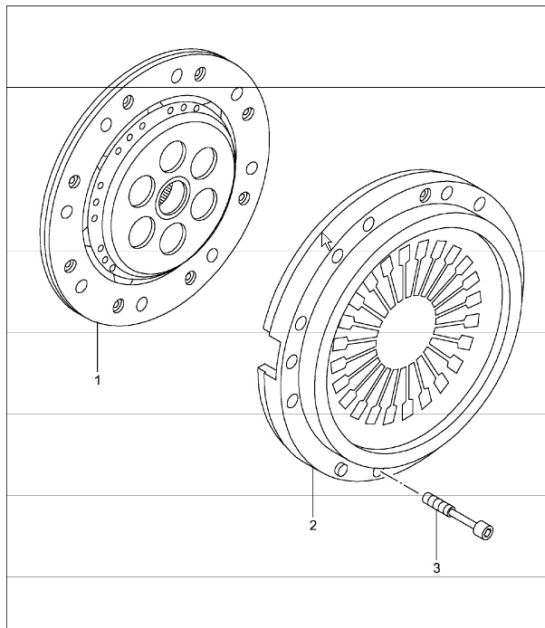 clutch M101 for 996 GT2  M96.70S 2001-05