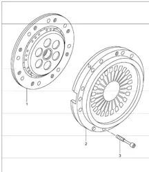 clutch M101 for 996 GT2  M96.70S 2001-05