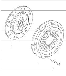 clutch M101 for 996 GT2  M96.70S 2001-05