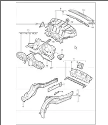 rear end 996 TURBO 2001-05