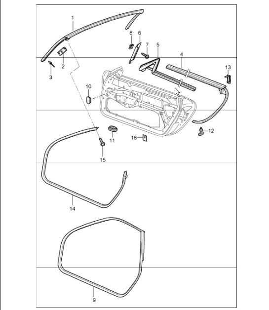 Diagram 804-10 Porsche Panamera Turbo S 4.0L V8 