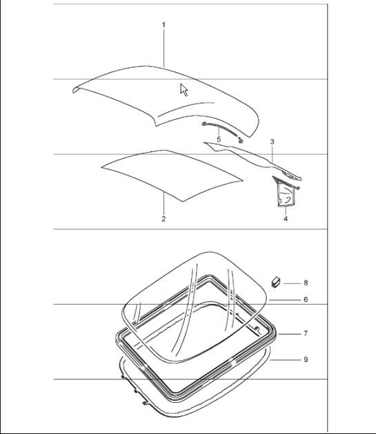Diagram 811-10 Porsche Cayenne 9YB 2023>> 