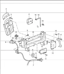 roll-over bar 996 TURBO CABRIO 2001-05