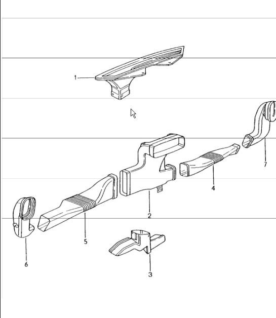 Diagram 813-01 Porsche 957 Cayenne 3.6L 2007-10 Body