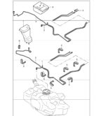 Fuel System, Exhaust System 997 (911) MK1 2005-2008