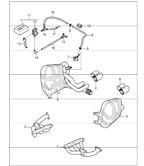 Fuel System, Exhaust System 997 (911) MK1 2005-2008
