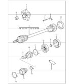 Rear Axle 997 (911) MK1 2005-2008